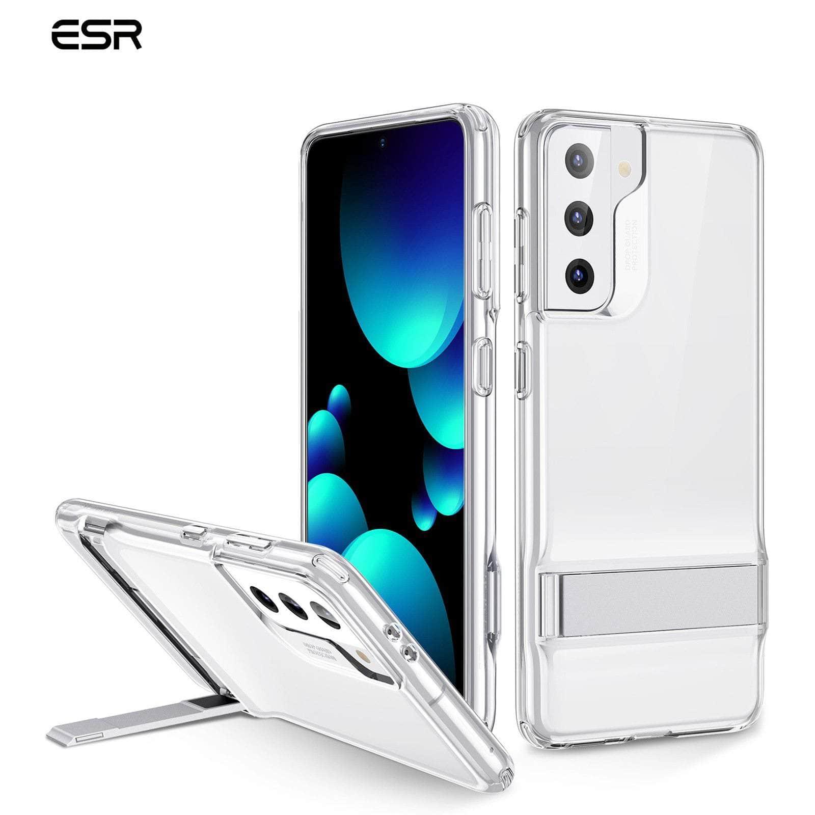 ESR Galaxy Metal Kickstand Luxury TPU Back Cover - CaseBuddy