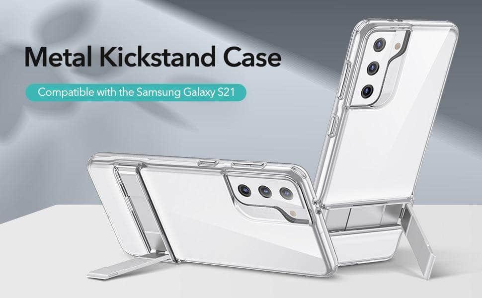 ESR Galaxy Metal Kickstand Luxury TPU Back Cover - CaseBuddy