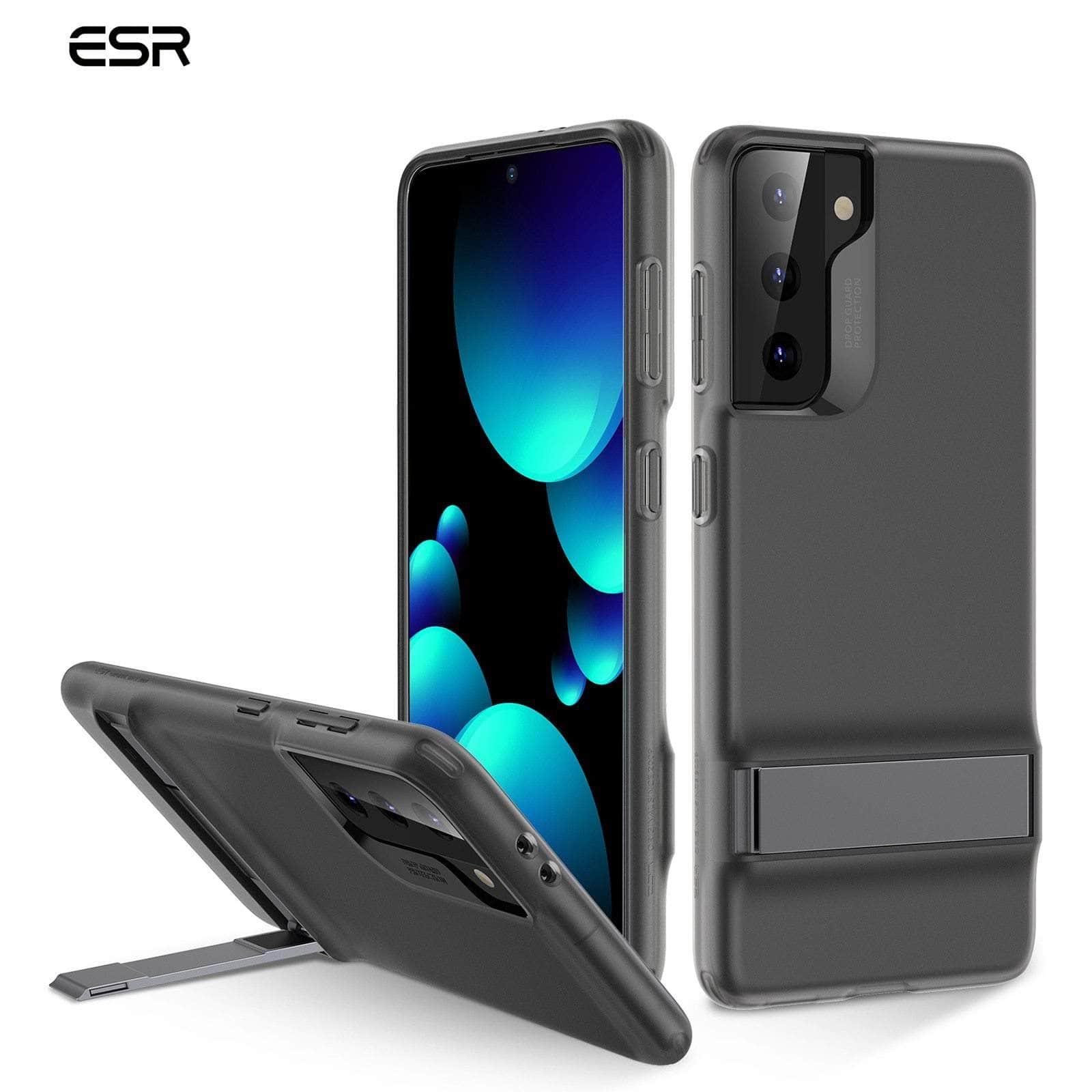 ESR Galaxy Metal Kickstand Luxury TPU Back Cover - CaseBuddy