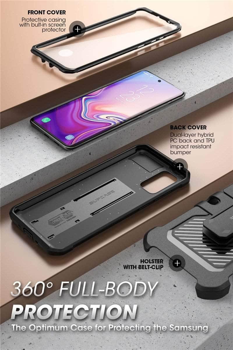 CaseBuddy Australia Casebuddy Galaxy S20 FE Lite SUPCASE Full-Body Built-in Screen Protector Case