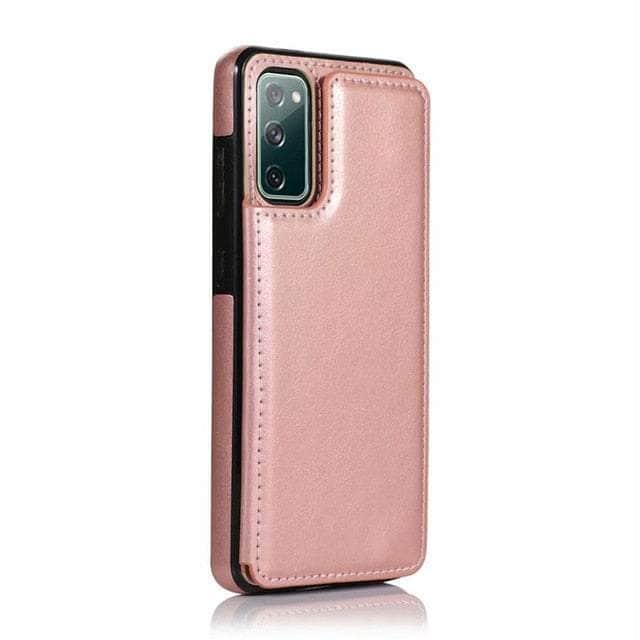 CaseBuddy Australia Casebuddy S22 / Rose Gold Galaxy S22 Flip Wallet