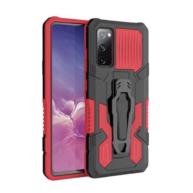 CaseBuddy Australia Casebuddy Galaxy S22 Ultra / Red Galaxy S22 Ultra Shockproof Magnetic Ring Bracket Cover