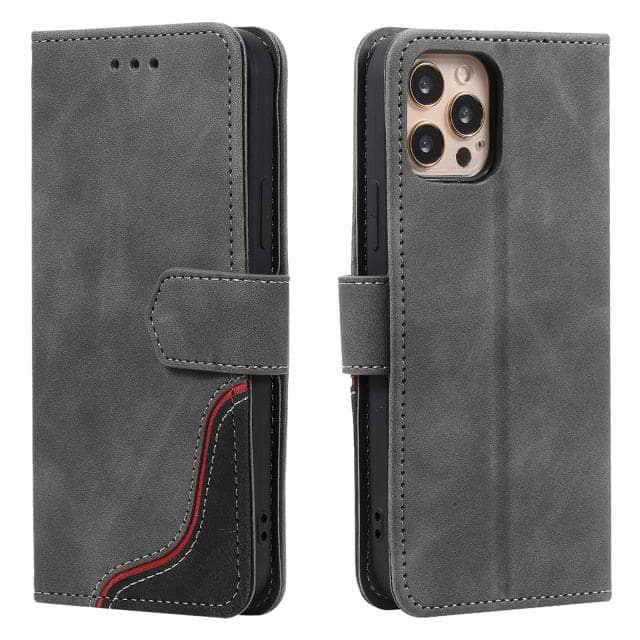 CaseBuddy Australia Casebuddy Galaxy S22 / Grey Galaxy S22 Wallet Organiser Case