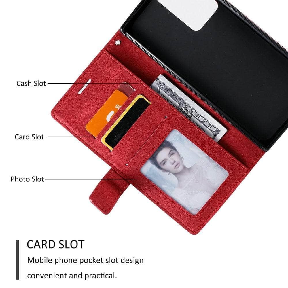 Casebuddy Galaxy S23 Leather Business Wallet Book