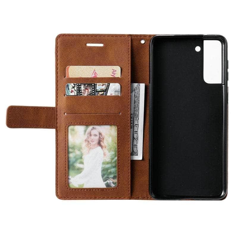 Casebuddy Galaxy S23 Leather Business Wallet Book