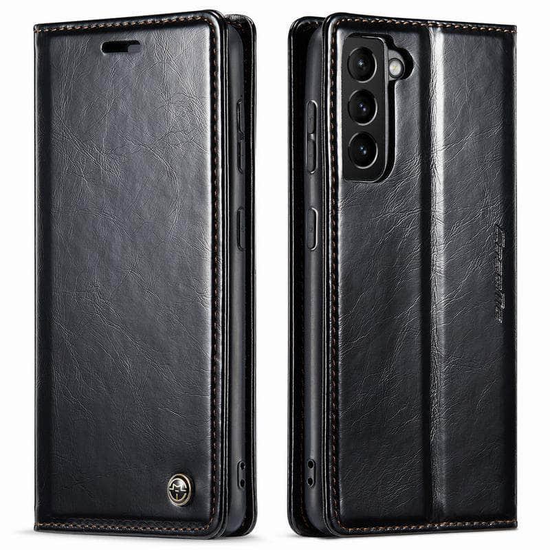 Casebuddy Galaxy S23 Leather Flip Wallet Case