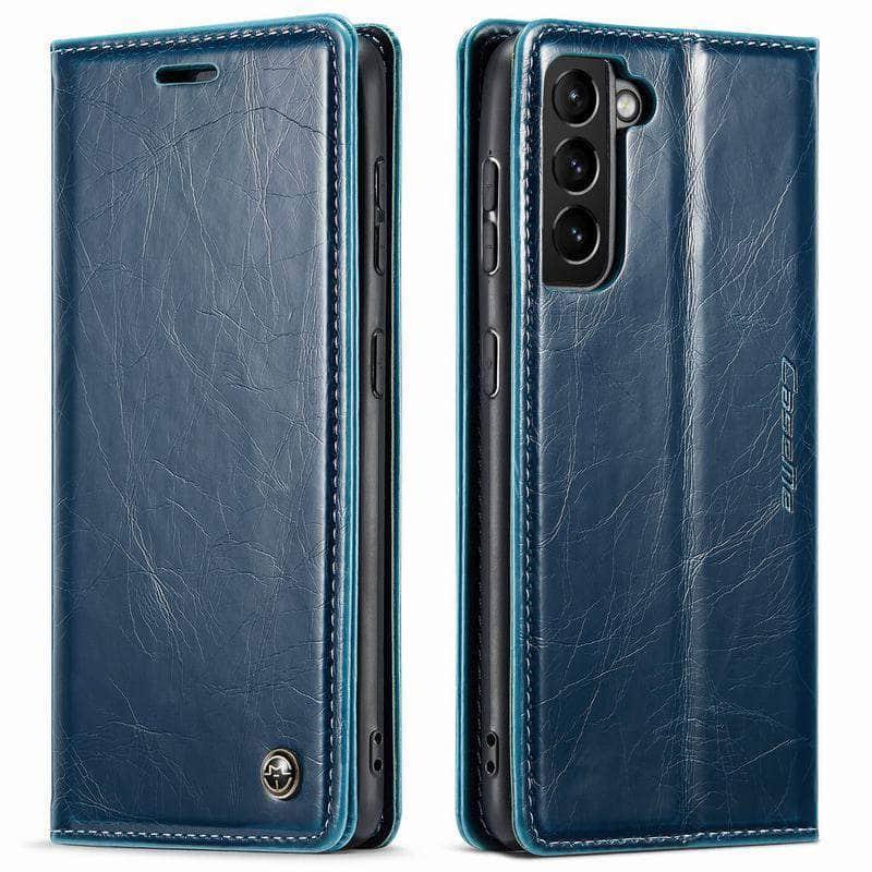 Casebuddy Galaxy S23 Plus Leather Flip Wallet Case