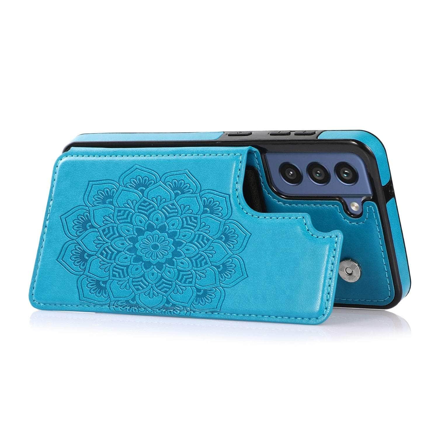 Casebuddy Galaxy S23 Plus Mandala Floral Flip Leather Wallet