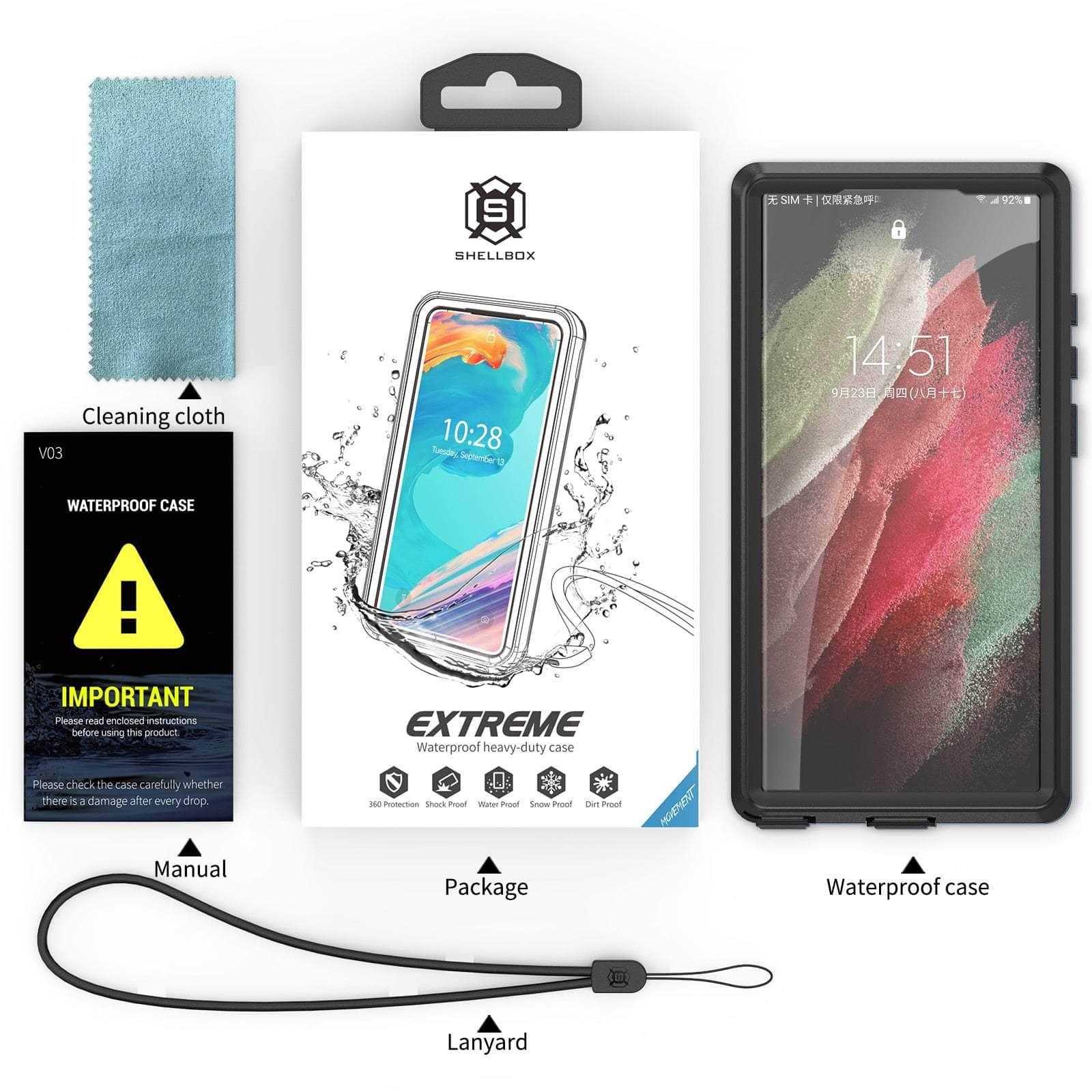 Casebuddy Galaxy S23 Plus Waterproof Magsafe Snow Dust Shock Case