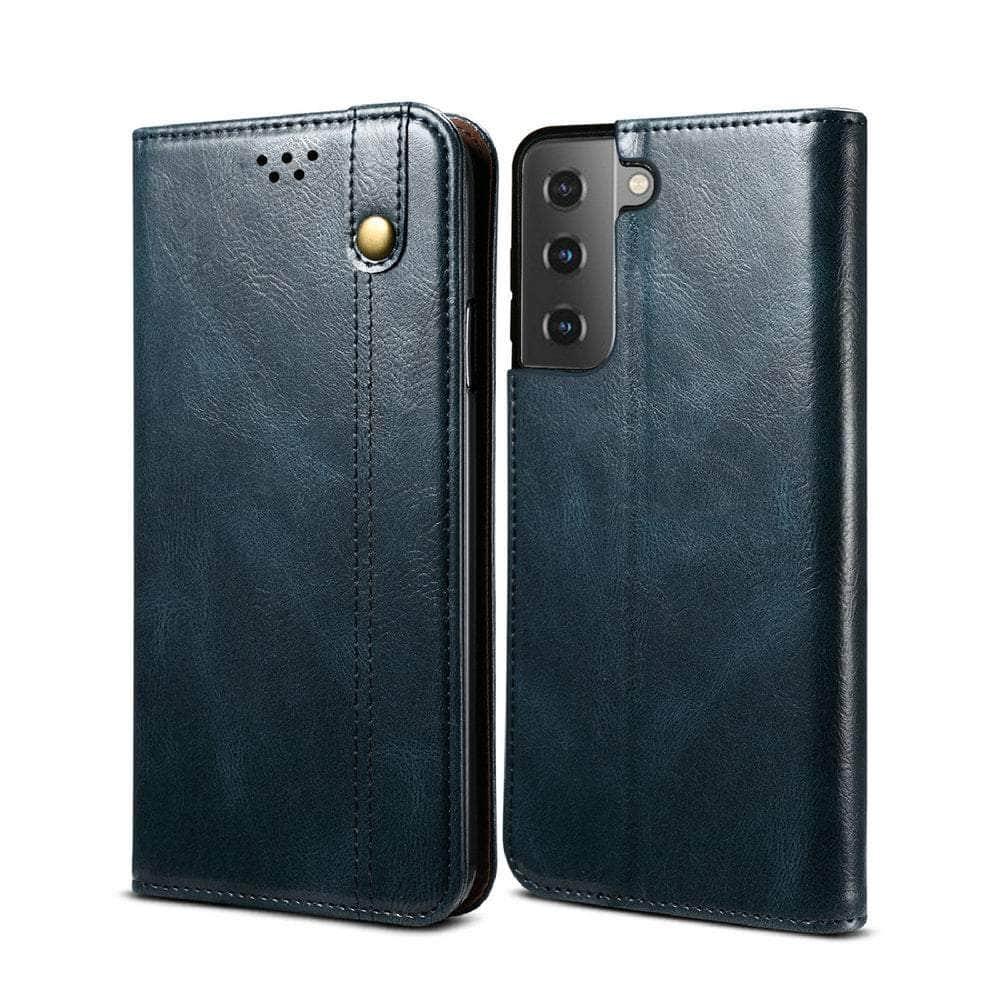 Casebuddy Galaxy S23 Ultra Leather Texture Magnet Book Cover