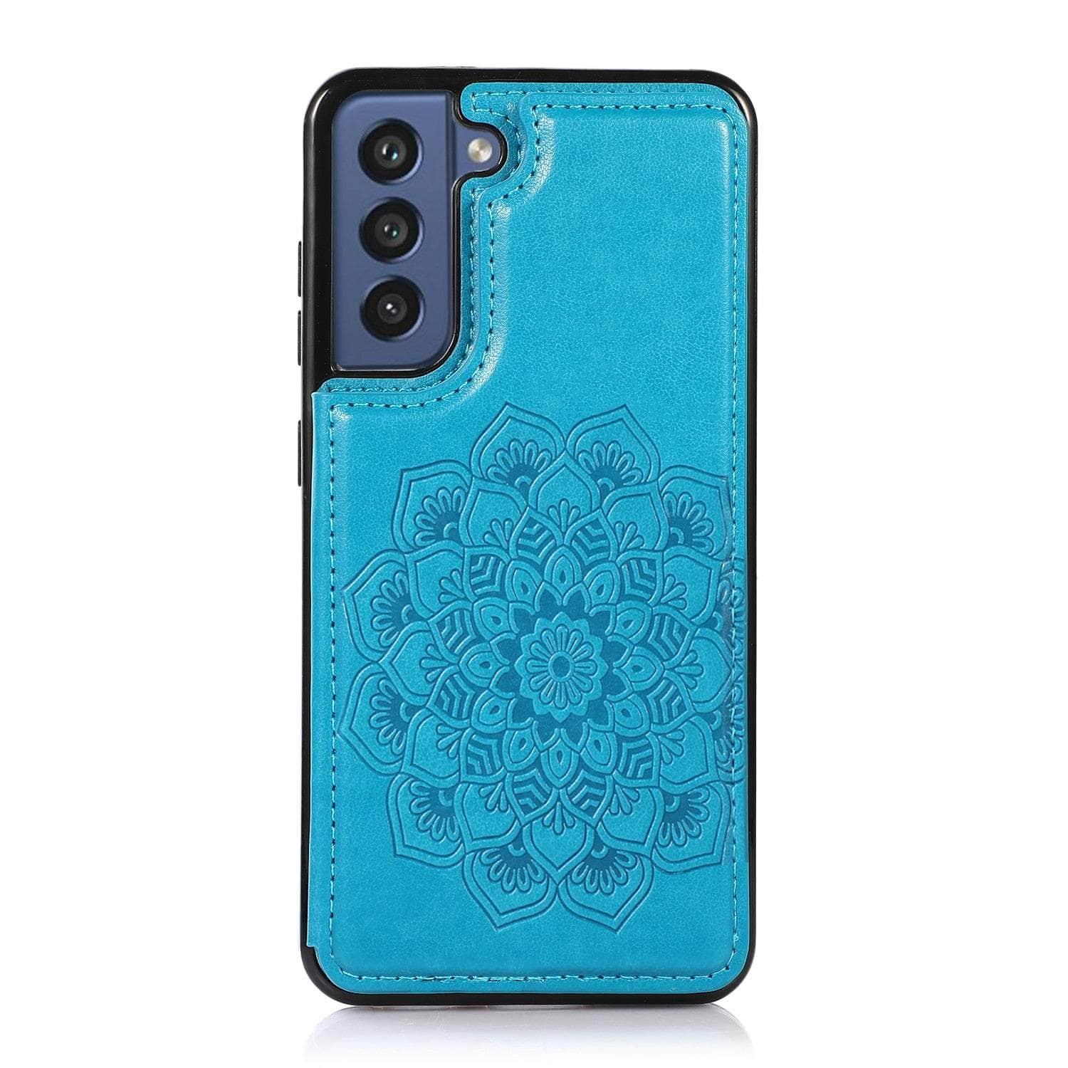 Casebuddy Galaxy S23 Ultra Mandala Floral Flip Leather Wallet