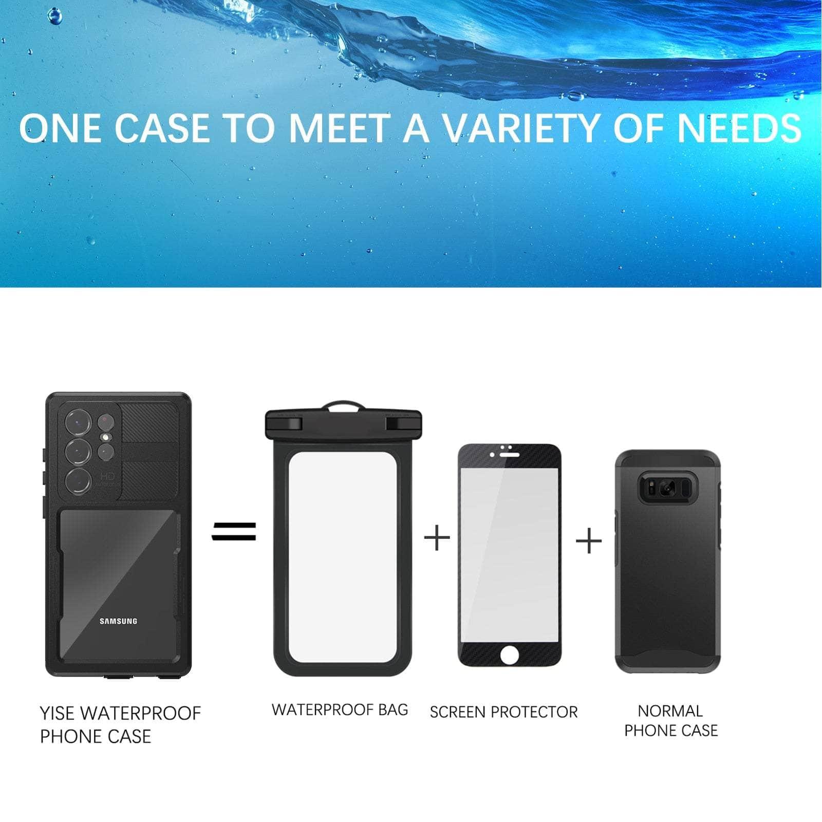 Casebuddy Galaxy S23 Ultra Waterproof Magsafe Snow Dust Shock Case