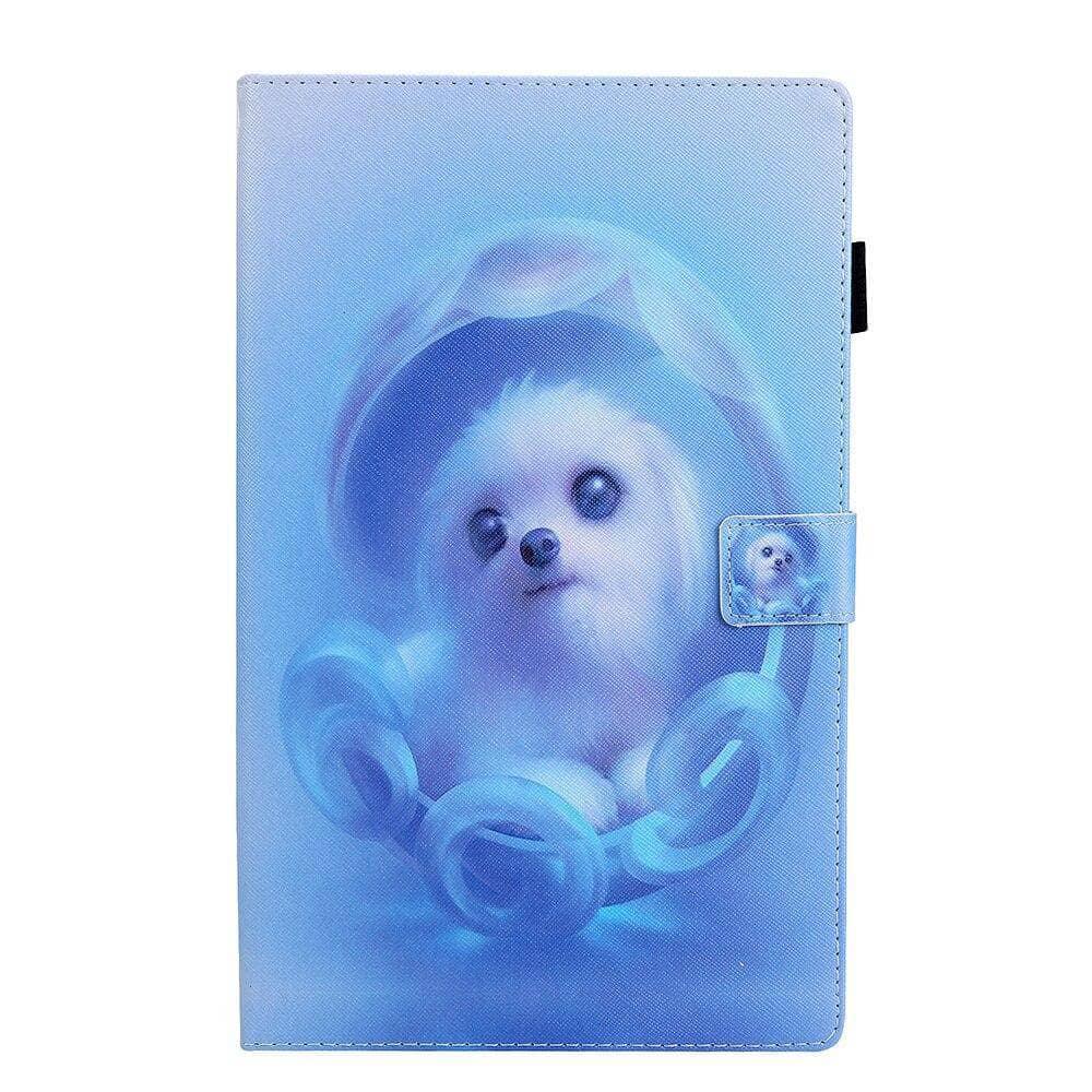 Galaxy Tab A 10.1" 2019 SM-T510 SM-T515 10.1 PU Leather Tablet Fashion Cartoon Cover - CaseBuddy