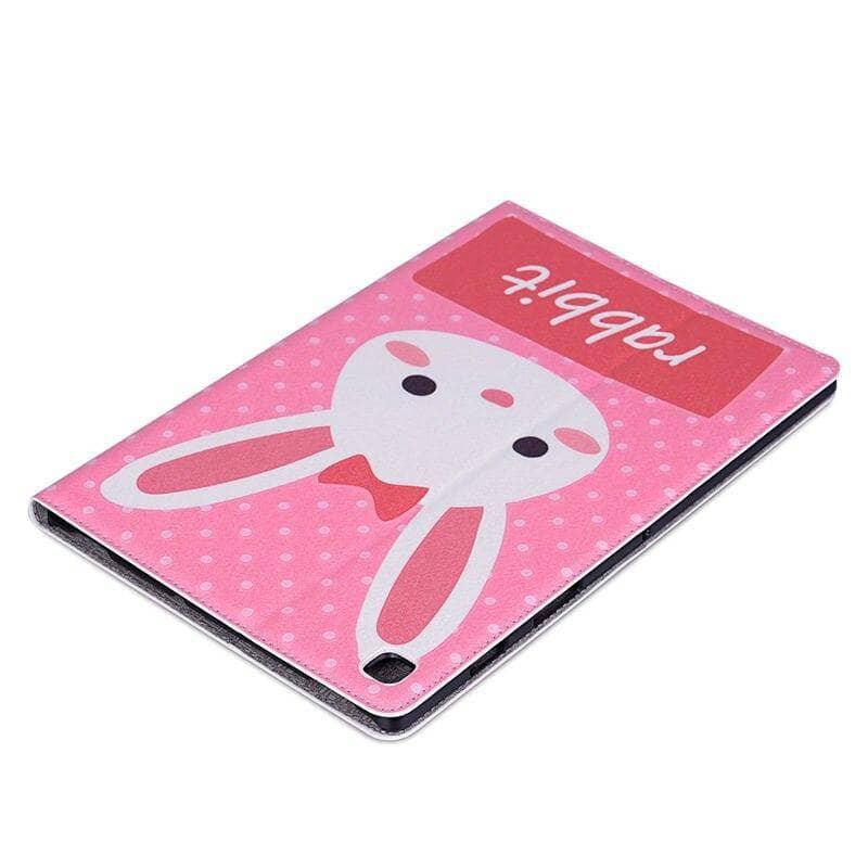 Galaxy Tab A 10.1 2019 T510 T515 SM-T510 PU Leather Animal Pattern Flip Stand - CaseBuddy