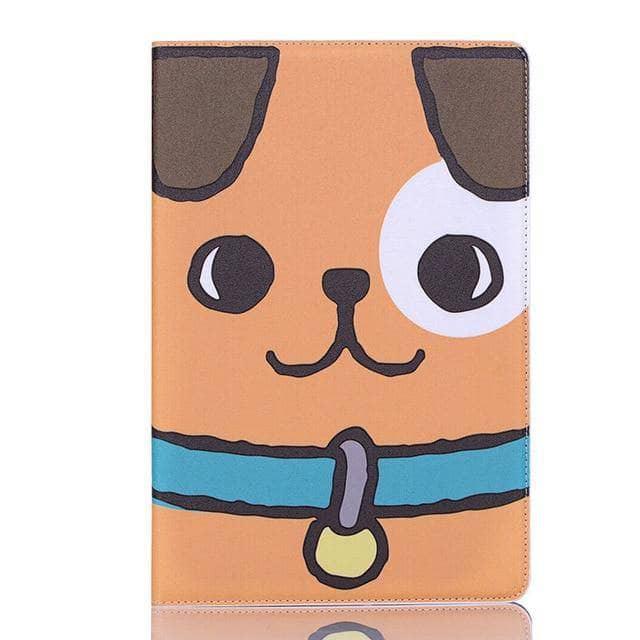 Galaxy Tab A 10.1 2019 T510 T515 SM-T510 PU Leather Animal Pattern Flip Stand - CaseBuddy