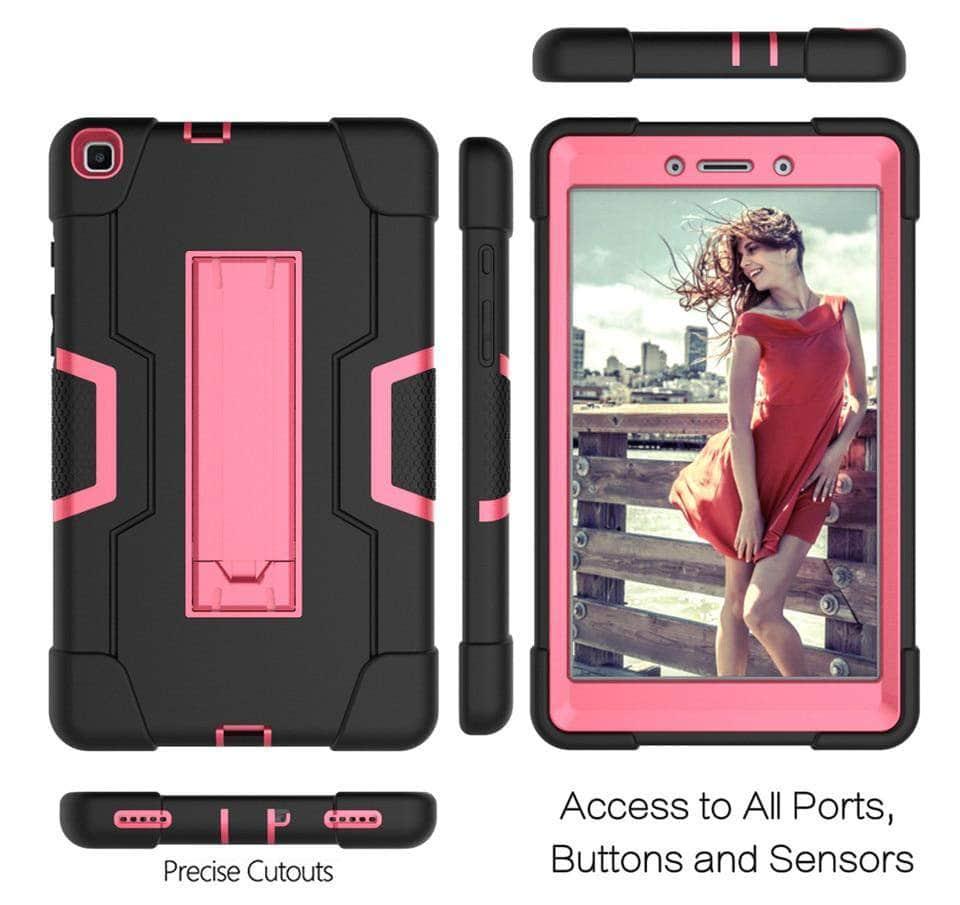 Galaxy Tab A 8.0 2019 SM-T290 SM-T295 Heavy Duty 3 in 1 Hybrid Rugged Case - CaseBuddy