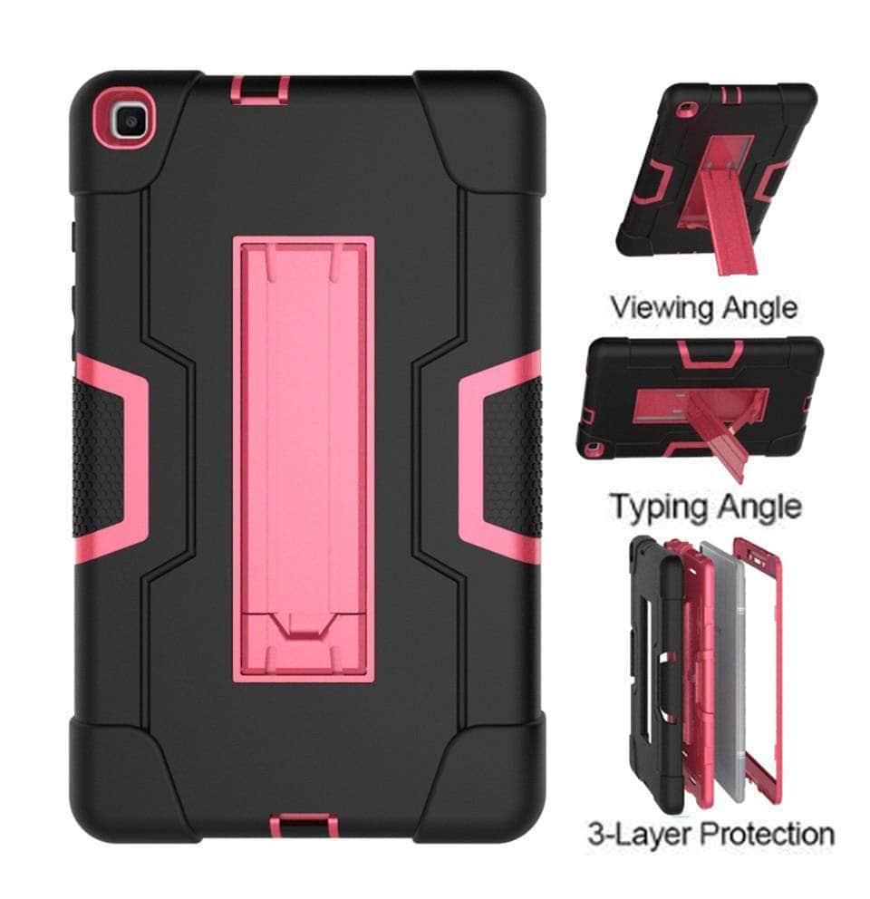 Galaxy Tab A 8.0 2019 SM-T290 SM-T295 Heavy Duty 3 in 1 Hybrid Rugged Case - CaseBuddy