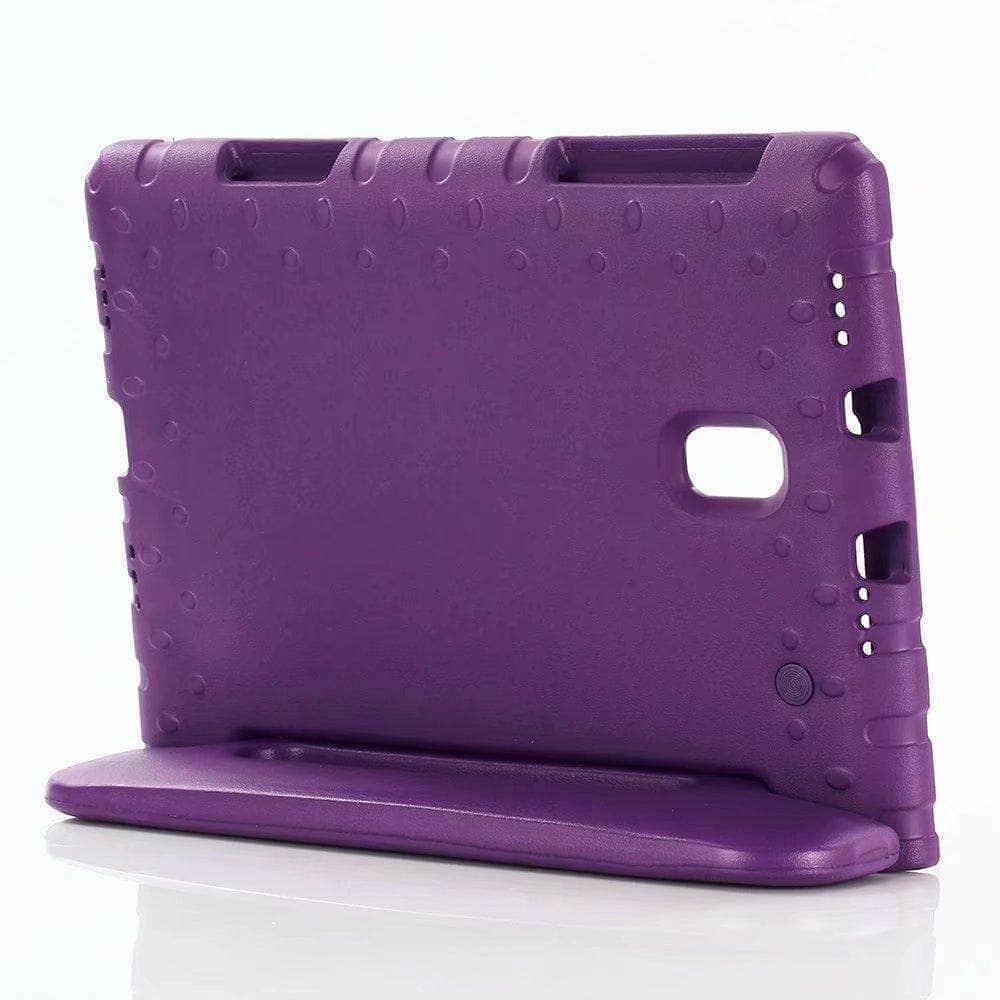 CaseBuddy Australia Casebuddy Galaxy Tab A A2 10.5 2018 SM T590 Children Safe Rugged Proof Thick EVA Foam Handle Stand Protective Case