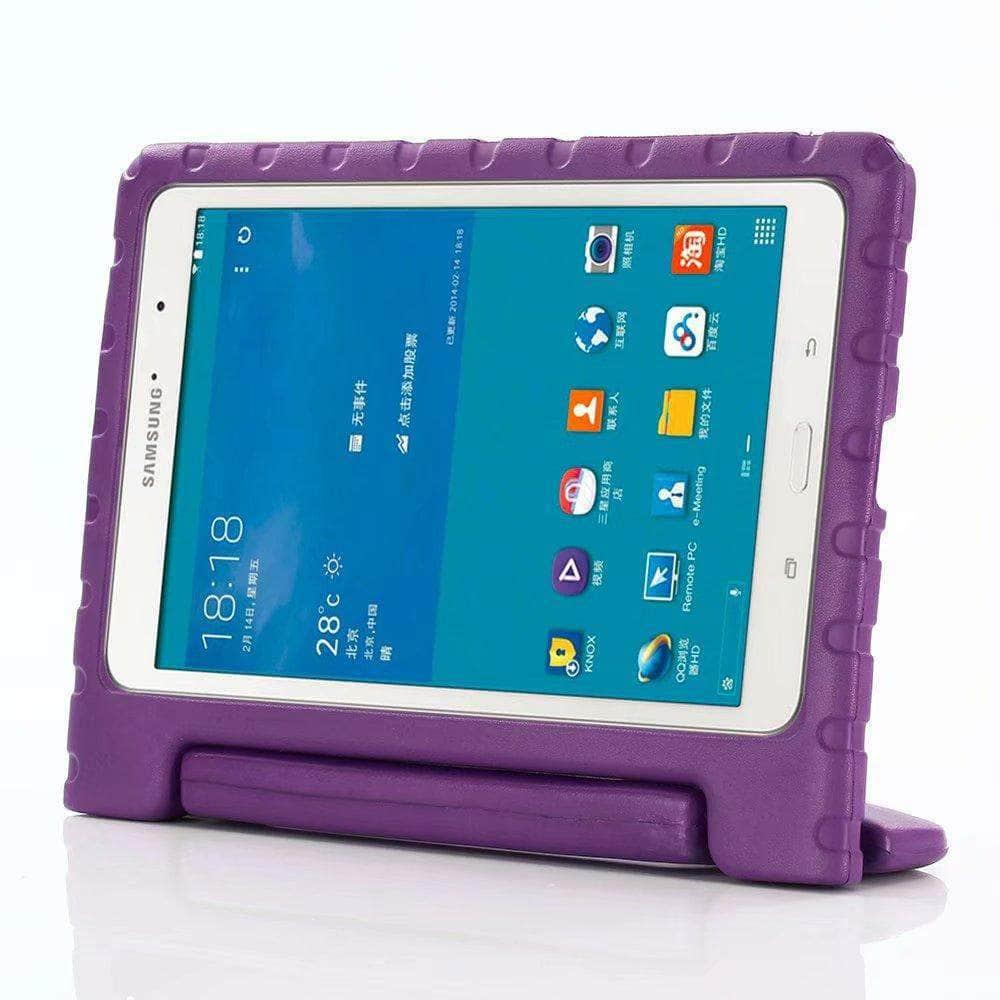 CaseBuddy Australia Casebuddy Galaxy Tab A A2 10.5 2018 SM T590 Children Safe Rugged Proof Thick EVA Foam Handle Stand Protective Case