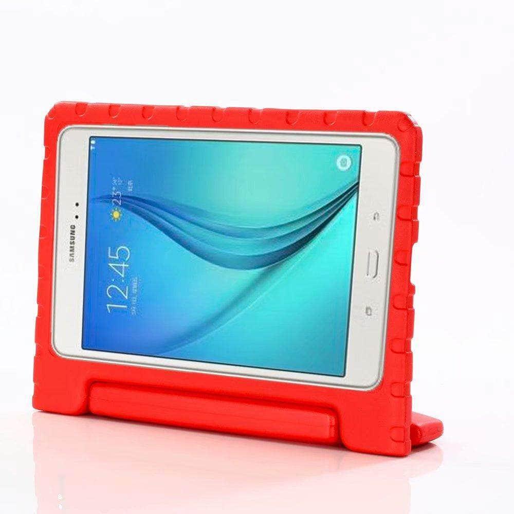 CaseBuddy Australia Casebuddy Galaxy Tab A A2 10.5 2018 SM T590 Children Safe Rugged Proof Thick EVA Foam Handle Stand Protective Case