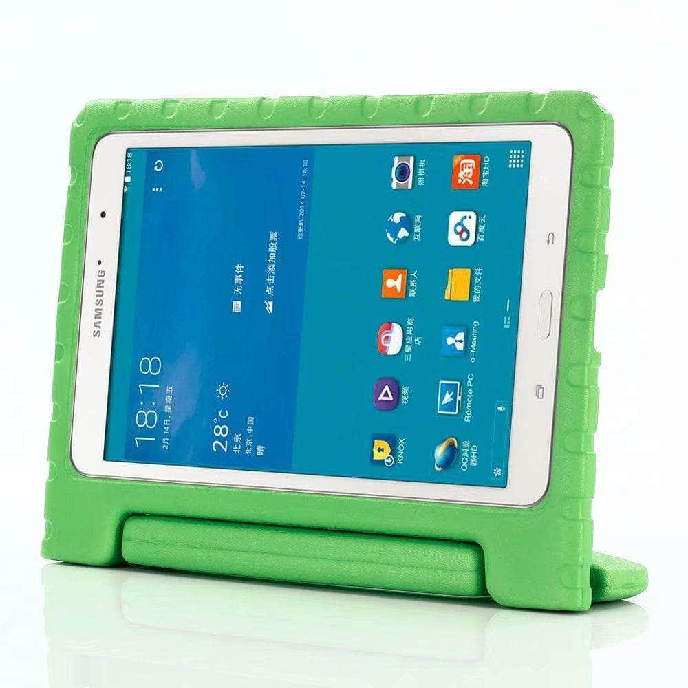 CaseBuddy Australia Casebuddy Galaxy Tab A A2 10.5 2018 SM T590 Children Safe Rugged Proof Thick EVA Foam Handle Stand Protective Case