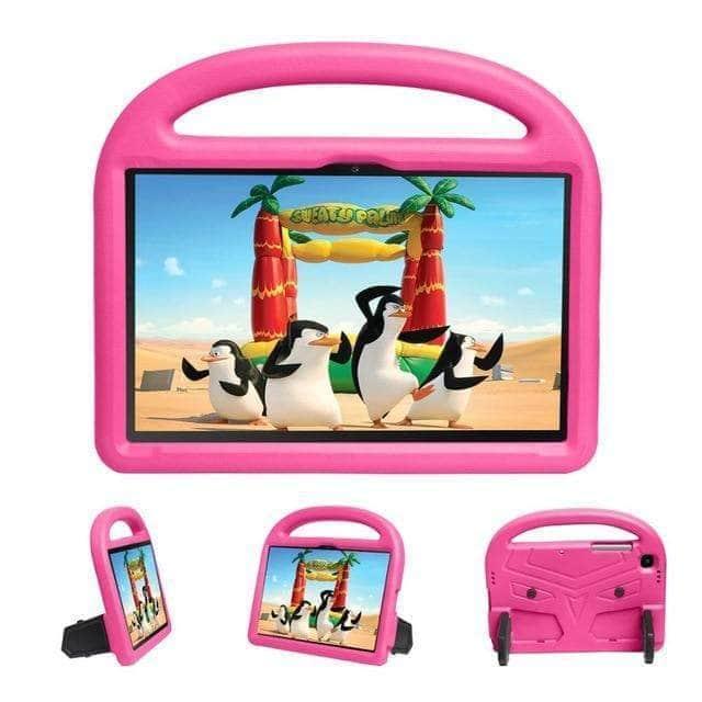 CaseBuddy Australia Casebuddy rose Galaxy Tab A7 10.4 T500 T505 EVA Portable Stand Kids Safe Foam Shockproof Case