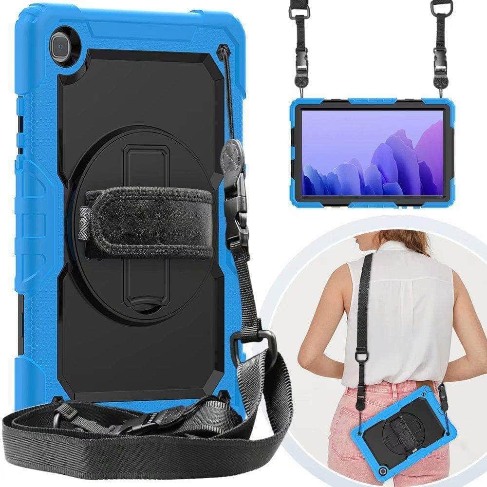 CaseBuddy Australia Casebuddy Galaxy Tab A7 Case 10.5 T500 T505 Heavy Duty Shockproof Rugged Hybrid Protective Case