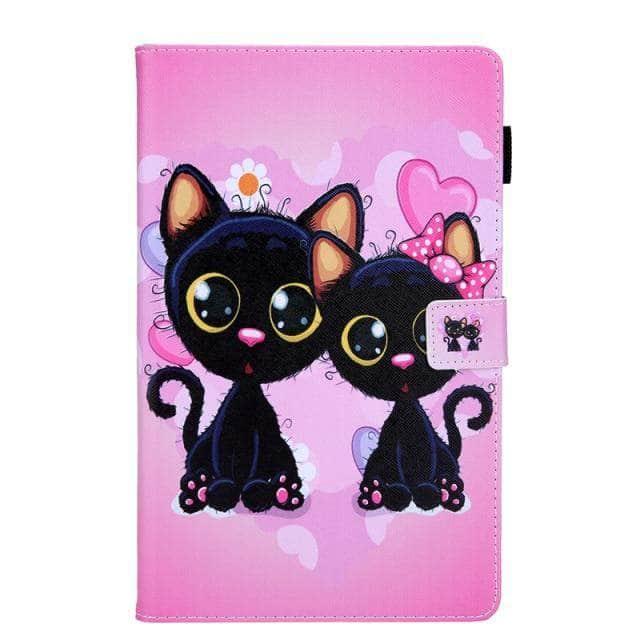 CaseBuddy Australia Casebuddy A / Tab A7 Lite 8.7 inch Galaxy Tab A7 Lite T220 T225 Cartoon Leather Stand Case