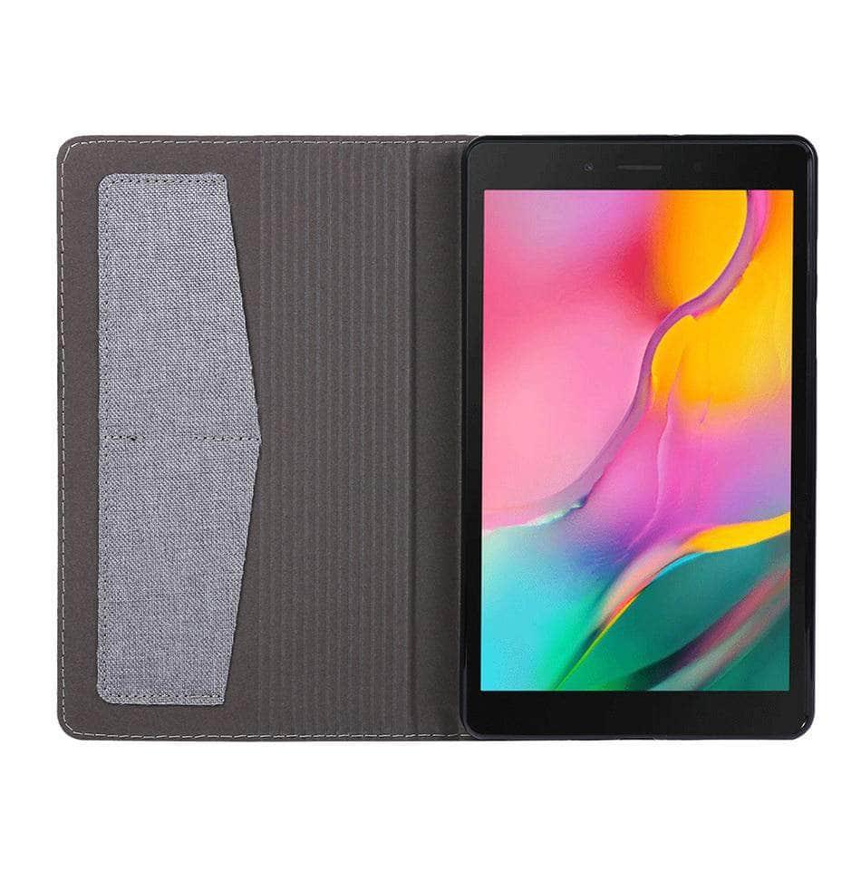 CaseBuddy Australia Casebuddy Galaxy Tab A7 Lite T220 T225 PU Leather Case with Wallet Slot