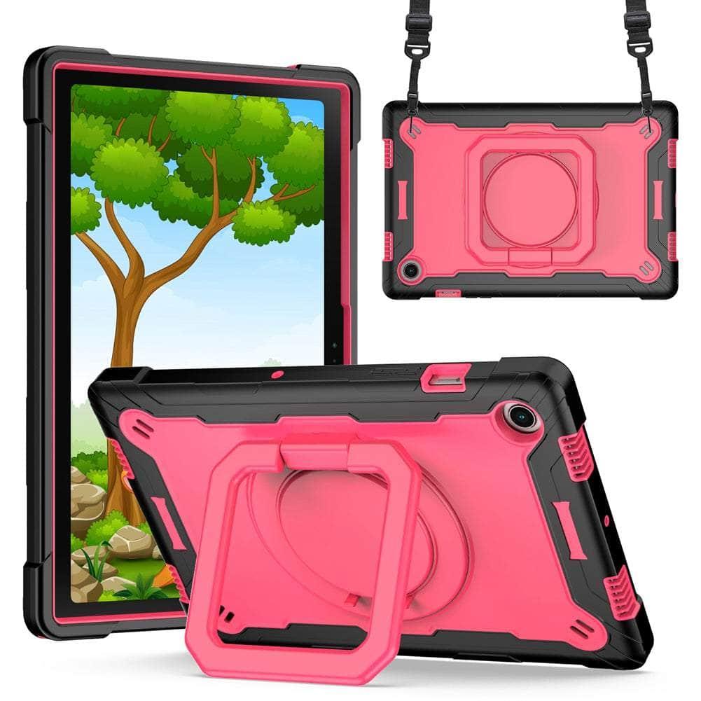 CaseBuddy Australia Casebuddy Galaxy Tab A8 10.5 (2022) Heavy Duty Shockproof Hand Ring Case