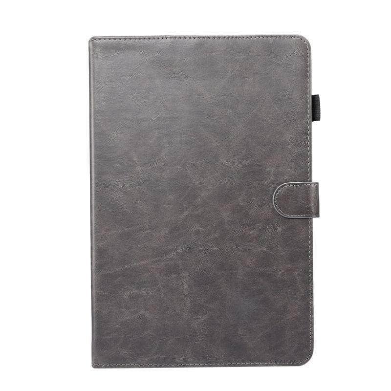 Galaxy Tab S6 10.5 T860 T865 Leather Look Stand Shell - CaseBuddy