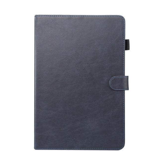 Galaxy Tab S6 10.5 T860 T865 Leather Look Stand Shell - CaseBuddy