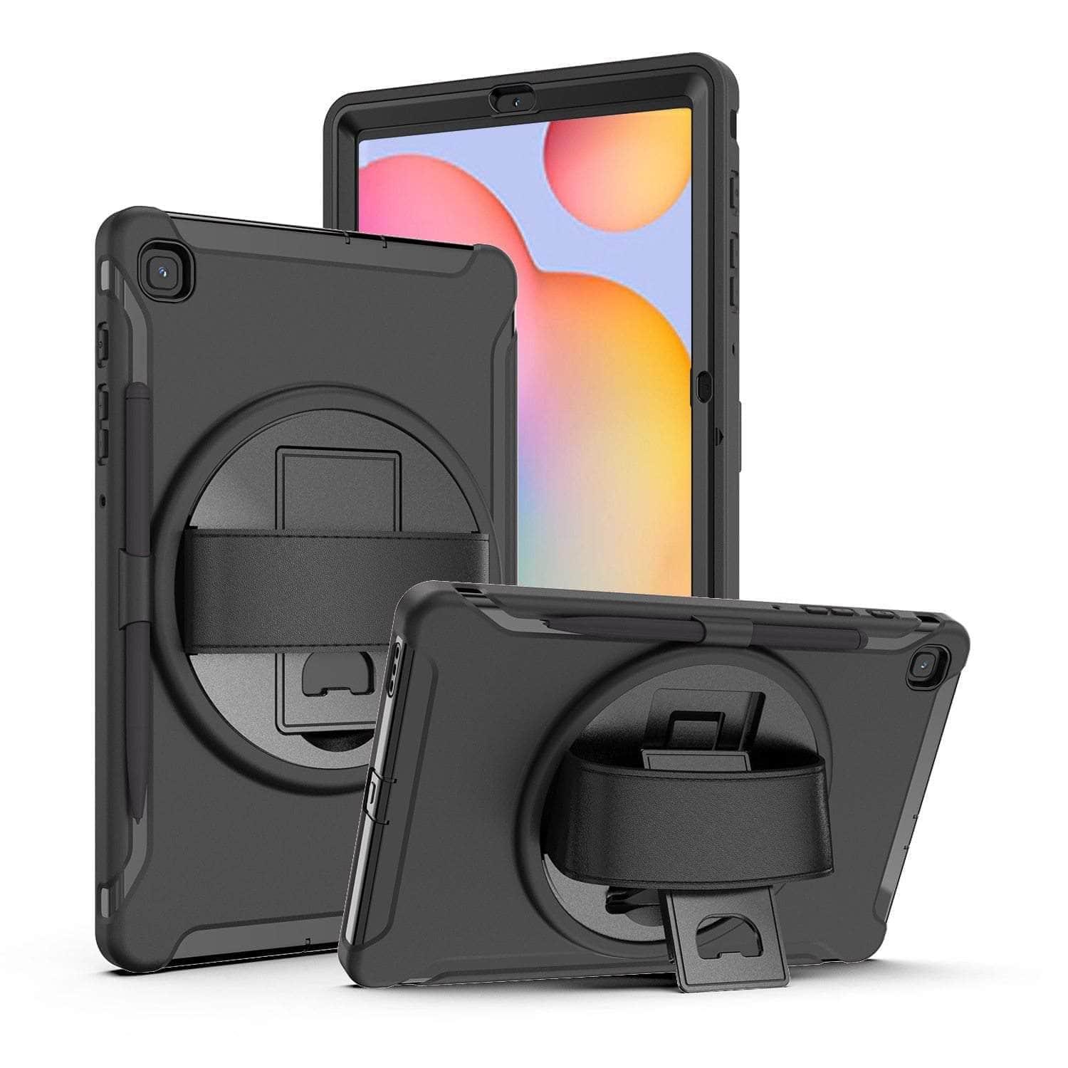 CaseBuddy Australia Casebuddy Galaxy Tab S6 Lite 10.4 P610 P615 Rotation Shockproof Heavy Duty Rugged Case