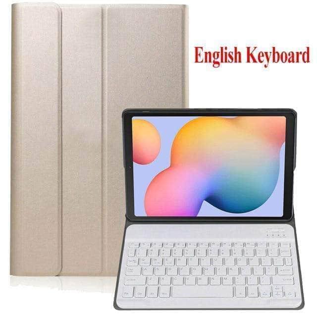 CaseBuddy Australia Casebuddy Galaxy Tab S6 Lite 10.4 P610 P615 Wireless Bluetooth Keyboard Backlit Case