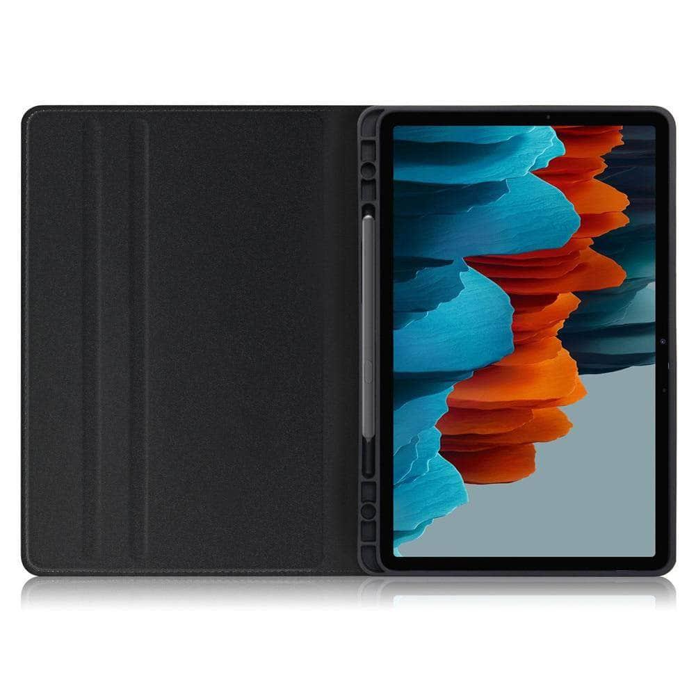 Galaxy Tab S7 11 T870 T875 Folding Flip Stand Wallet Case - CaseBuddy