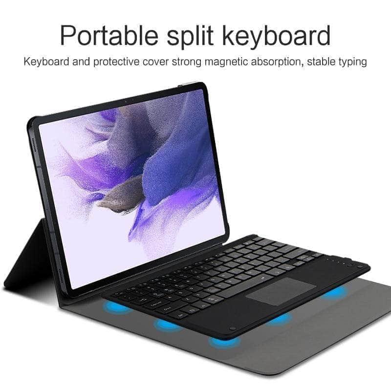 CaseBuddy Australia Casebuddy Galaxy Tab S7 Lite 12.4 T730 T735 Bluetooth Keyboard Smart Case