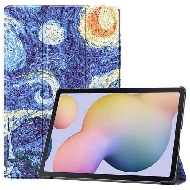 Galaxy Tab S7 Plus 12.4 T970 T975 Auto Sleep/Wake PU Leather Stand Cover - CaseBuddy