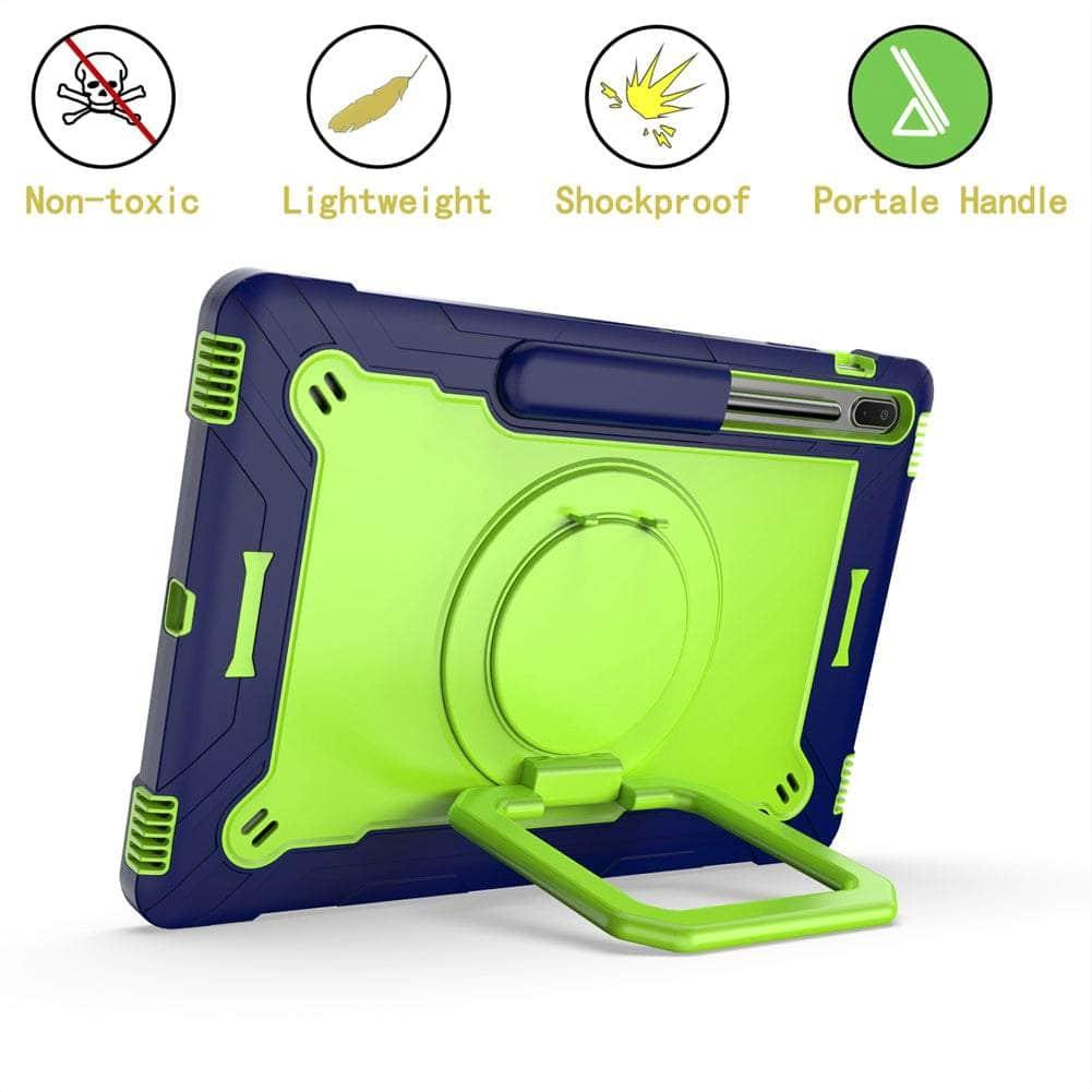 CaseBuddy Australia Casebuddy Galaxy Tab S8 Plus Shock Proof Child Shoulder Strap Case