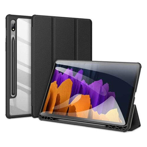 CaseBuddy Australia Casebuddy black / Tab S8 Plus Galaxy Tab S8 Plus X800 Flip Leather Business Cover