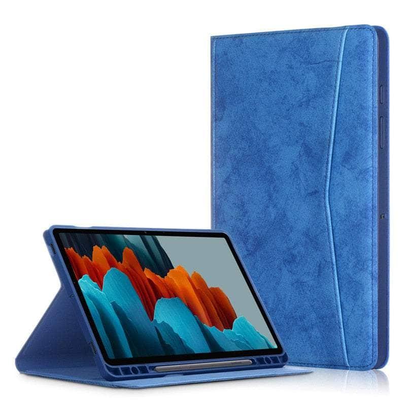 CaseBuddy Australia Casebuddy Galaxy Tab S8 Plus X800 Pencil Holder Luxury Smart Case