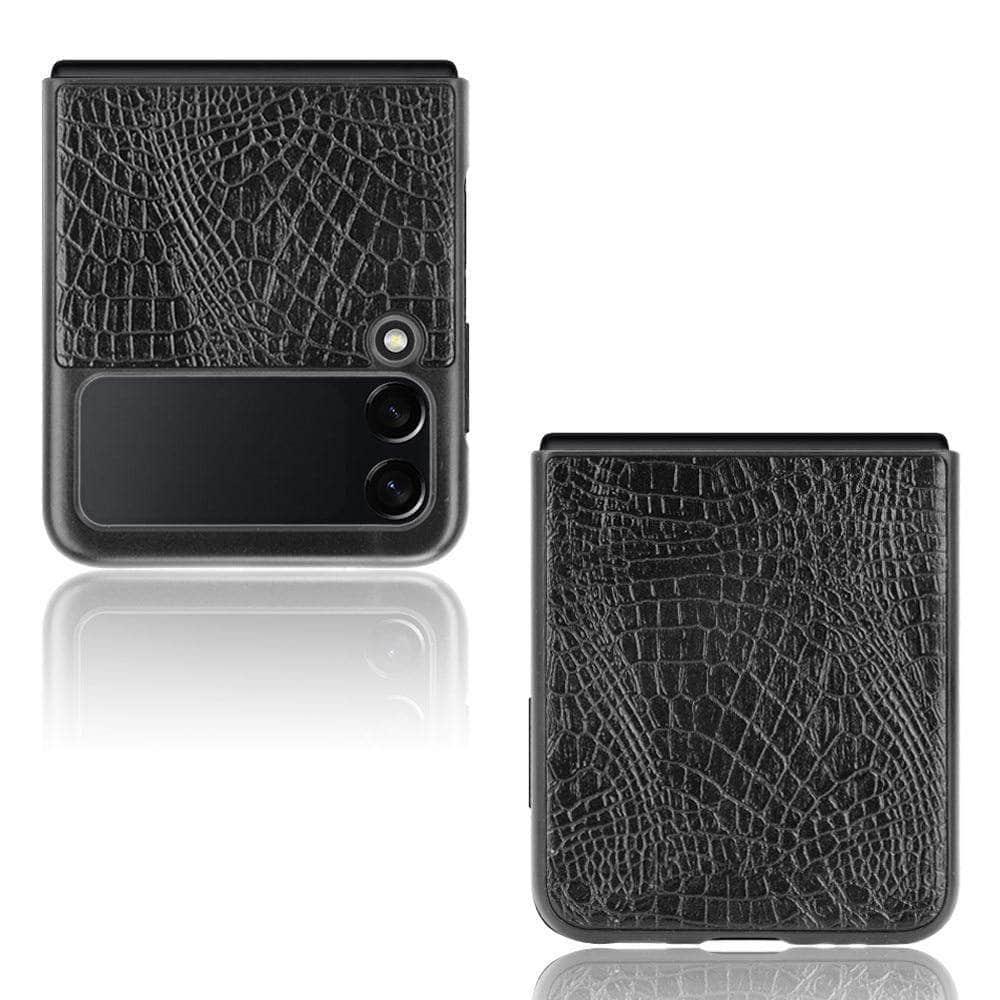 CaseBuddy Australia Casebuddy Galaxy Z Flip 3 Luxury Crocodile Skin Cover