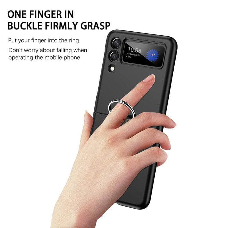 Casebuddy Galaxy Z Flip 3 Shockproof Finger Ring