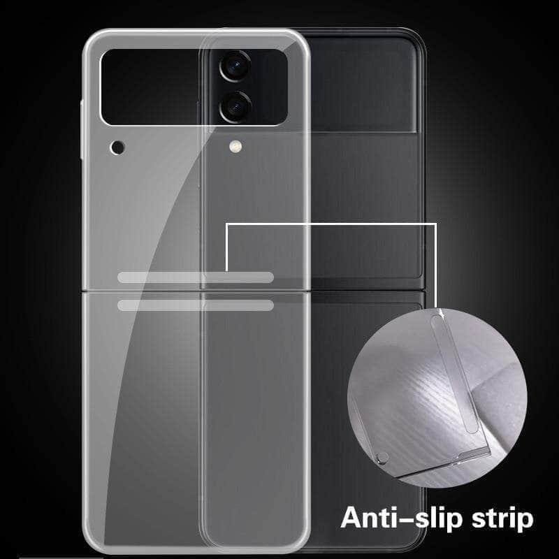 CaseBuddy Australia Casebuddy Galaxy Z Flip 3 Themed Clear Hard PC Back Cover