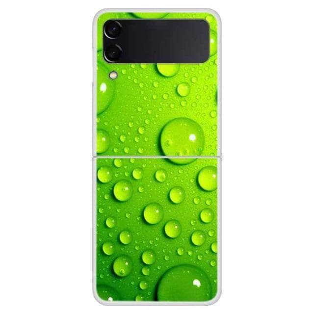 CaseBuddy Australia Casebuddy For Galaxy Z Flip 3 / 13 Galaxy Z Flip 3 Themed Clear Hard PC Back Cover