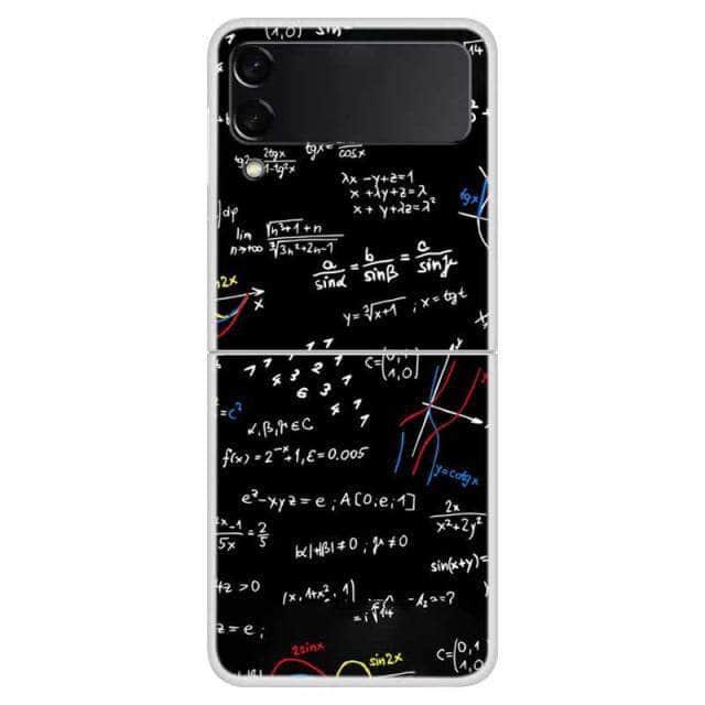 CaseBuddy Australia Casebuddy For Galaxy Z Flip 3 / 3 Galaxy Z Flip 3 Themed Clear Hard PC Back Cover