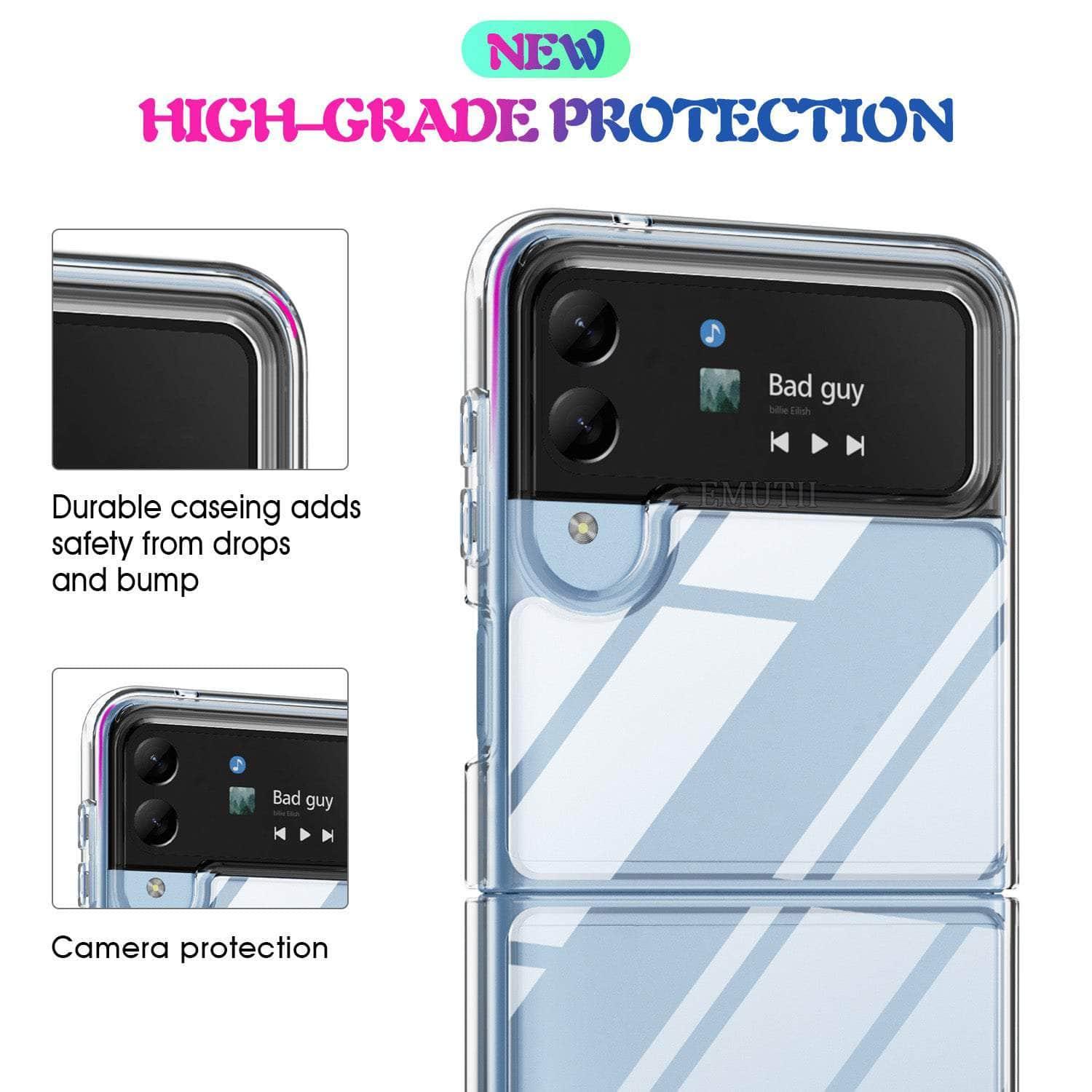 Casebuddy Galaxy Z Flip 3 TPU Soft Edge Hard Cover