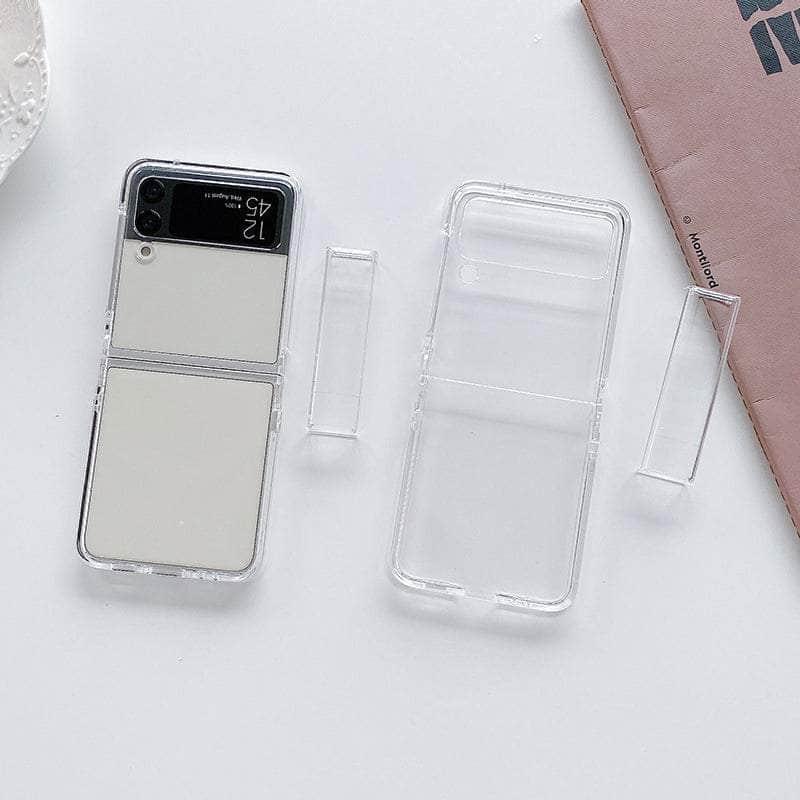 Casebuddy Galaxy Z Flip 3 Transparent Hard Hinge Protector