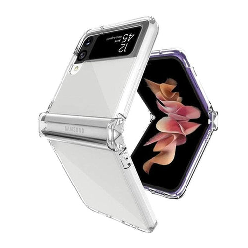 Casebuddy Galaxy Z Flip 3 Transparent Hard Hinge Protector