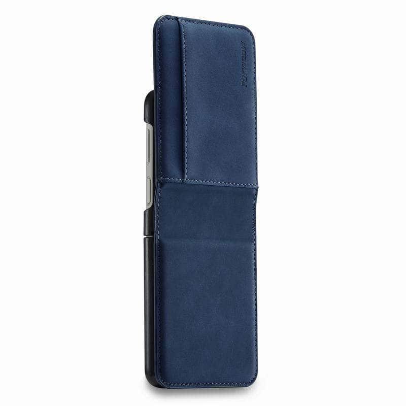 Casebuddy Galaxy Z Flip 4 Luxury Leather Wallet