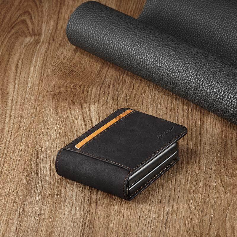 Casebuddy Galaxy Z Flip 4 Luxury Leather Wallet